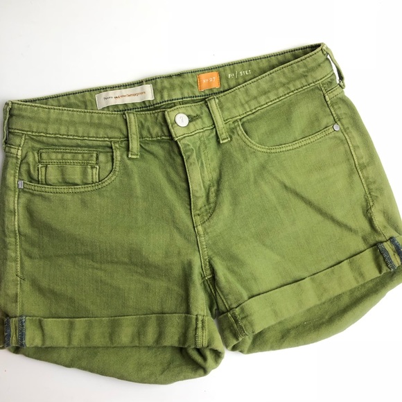 Anthropologie Pants - Anthropologie green shorts